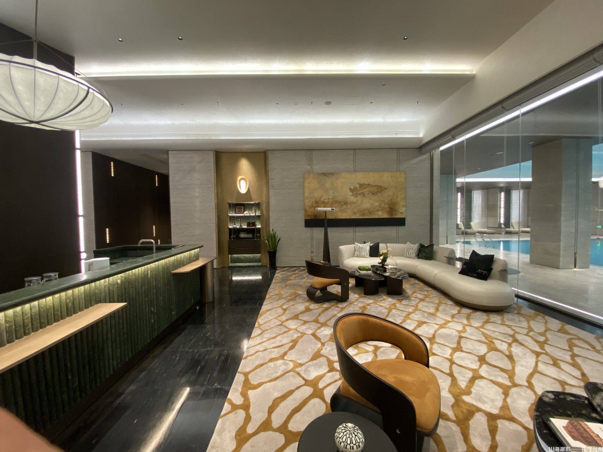 黄岩方远合意阅山小区：高端住区里的影视生活美学场/园林会所与别墅/大平层样板房(图5)