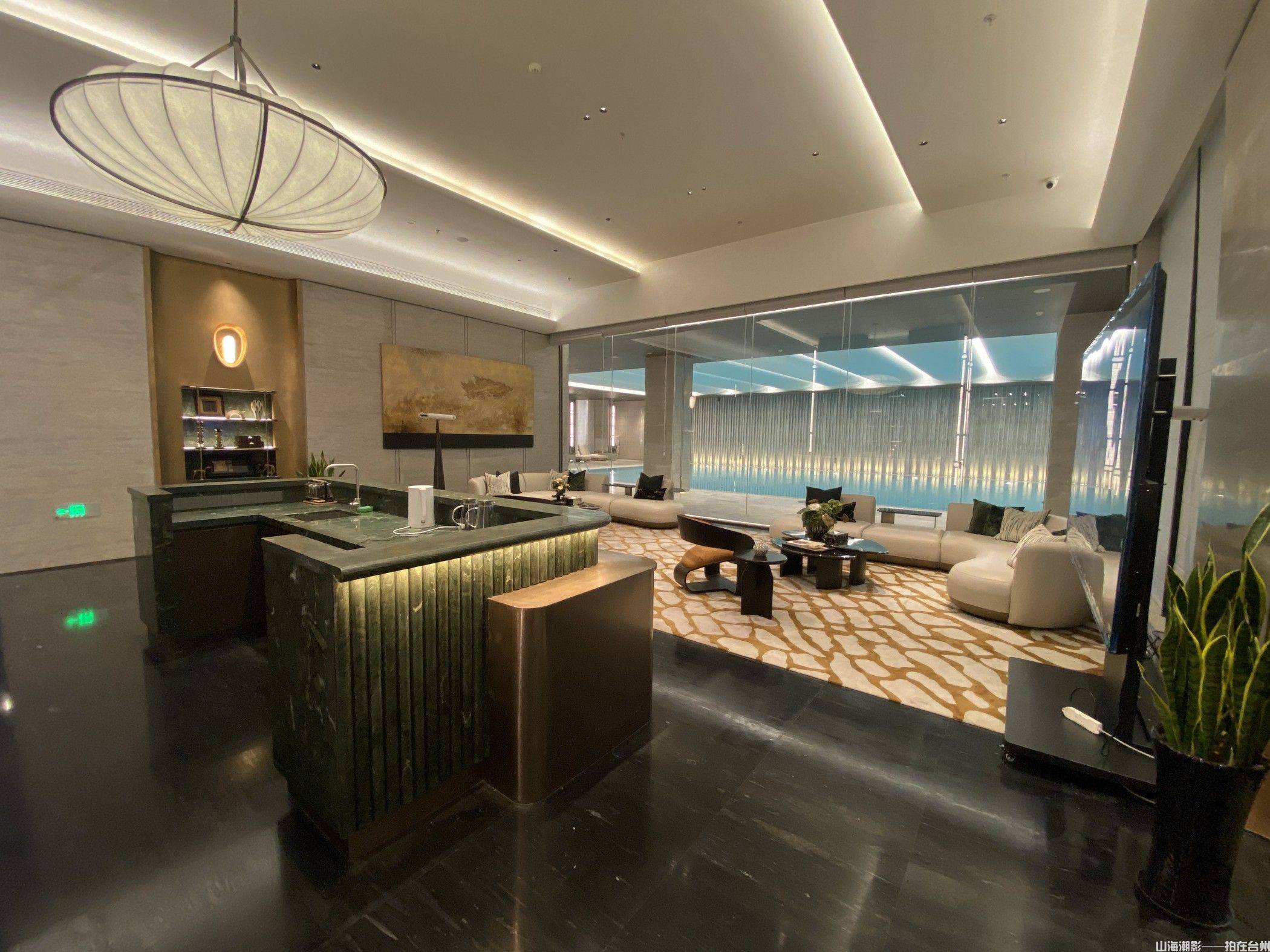 黄岩方远合意阅山小区：高端住区里的影视生活美学场/园林会所与别墅/大平层样板房(图4)