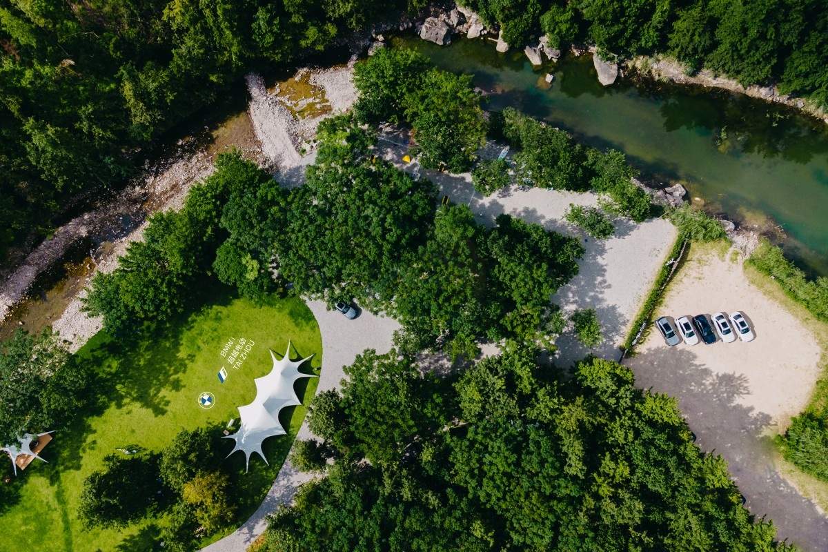 天台福溪千年松溪谷营地：隐于青山绿水的自然秘境，打造沉浸式山野叙事空间(图2)