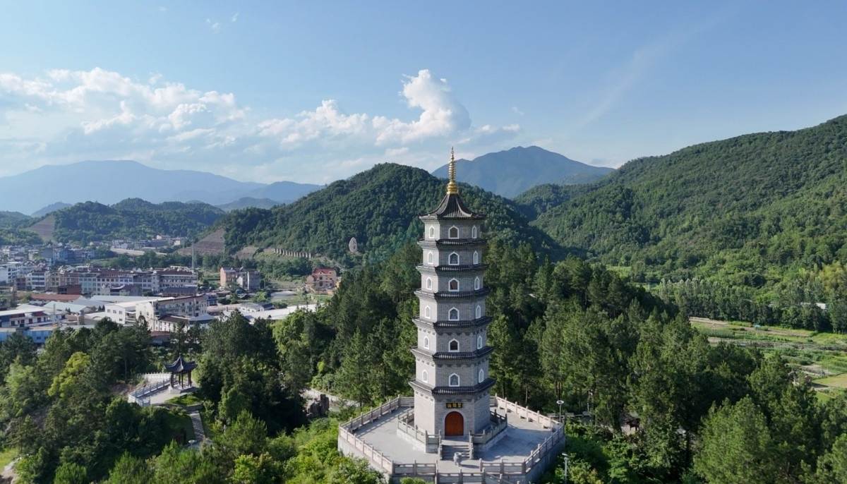 天台万魁双塔:六百年文脉重光,双笔凌霄映古今(图4) 天台万魁双塔:六百年文脉重光,双笔凌霄映古今(图2)