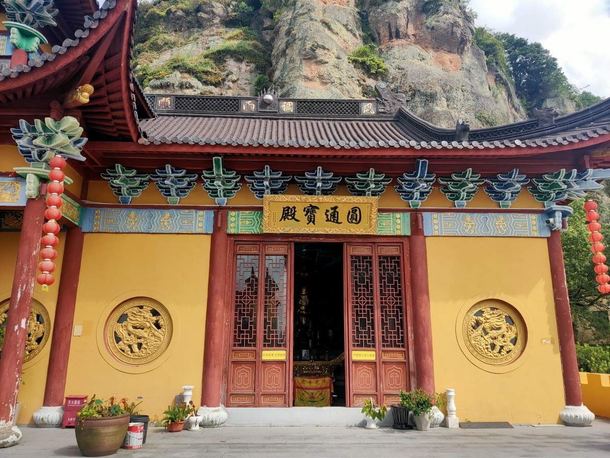 梵境寻踪：天台洪畴天仙讲寺——千年禅意铸就影视秘境(图3)