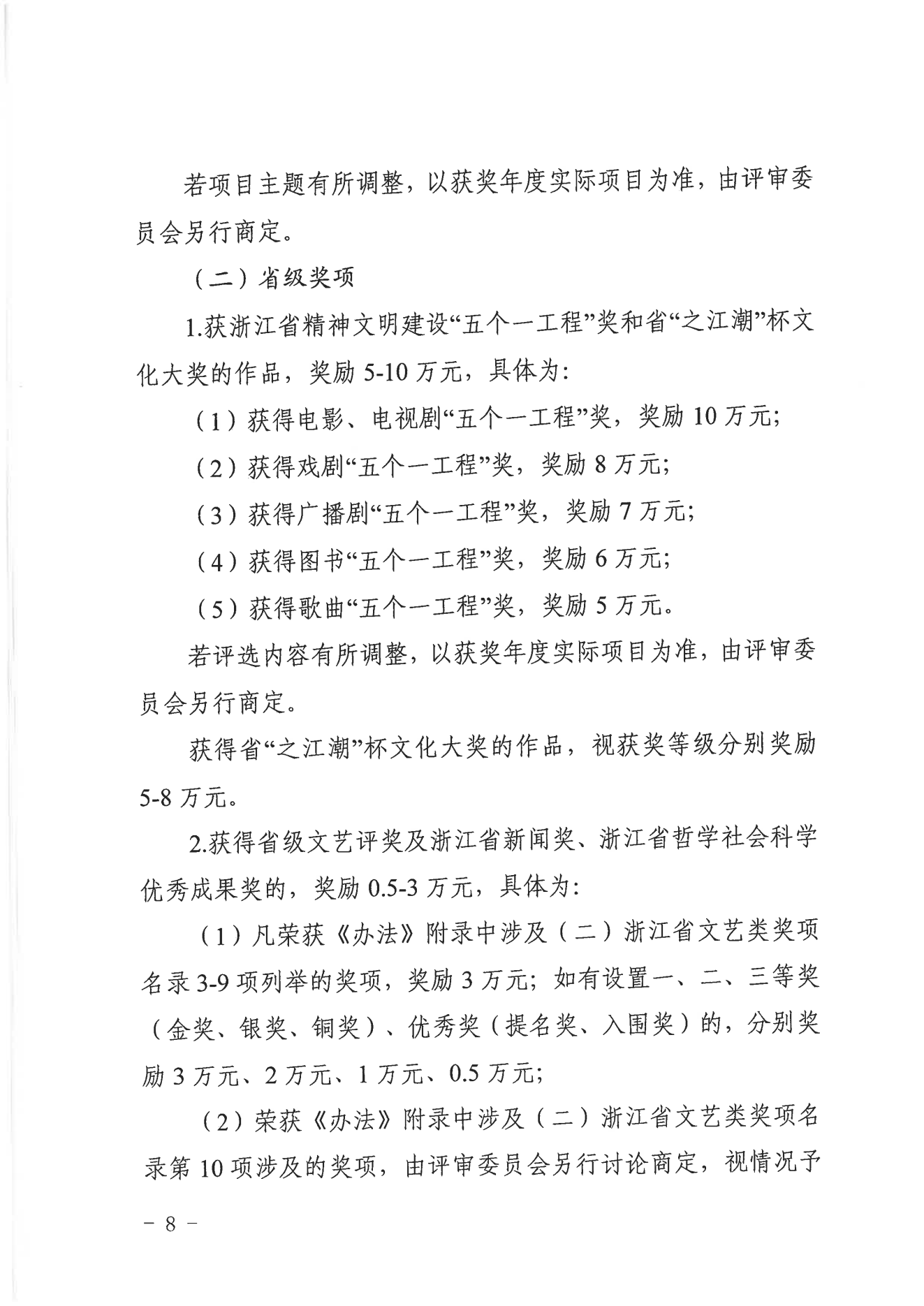 【临海市】关于印发《临海市文化精品扶持与奖励办法实施细则（试行）》的通知  临宣〔2023〕18号 (图8)