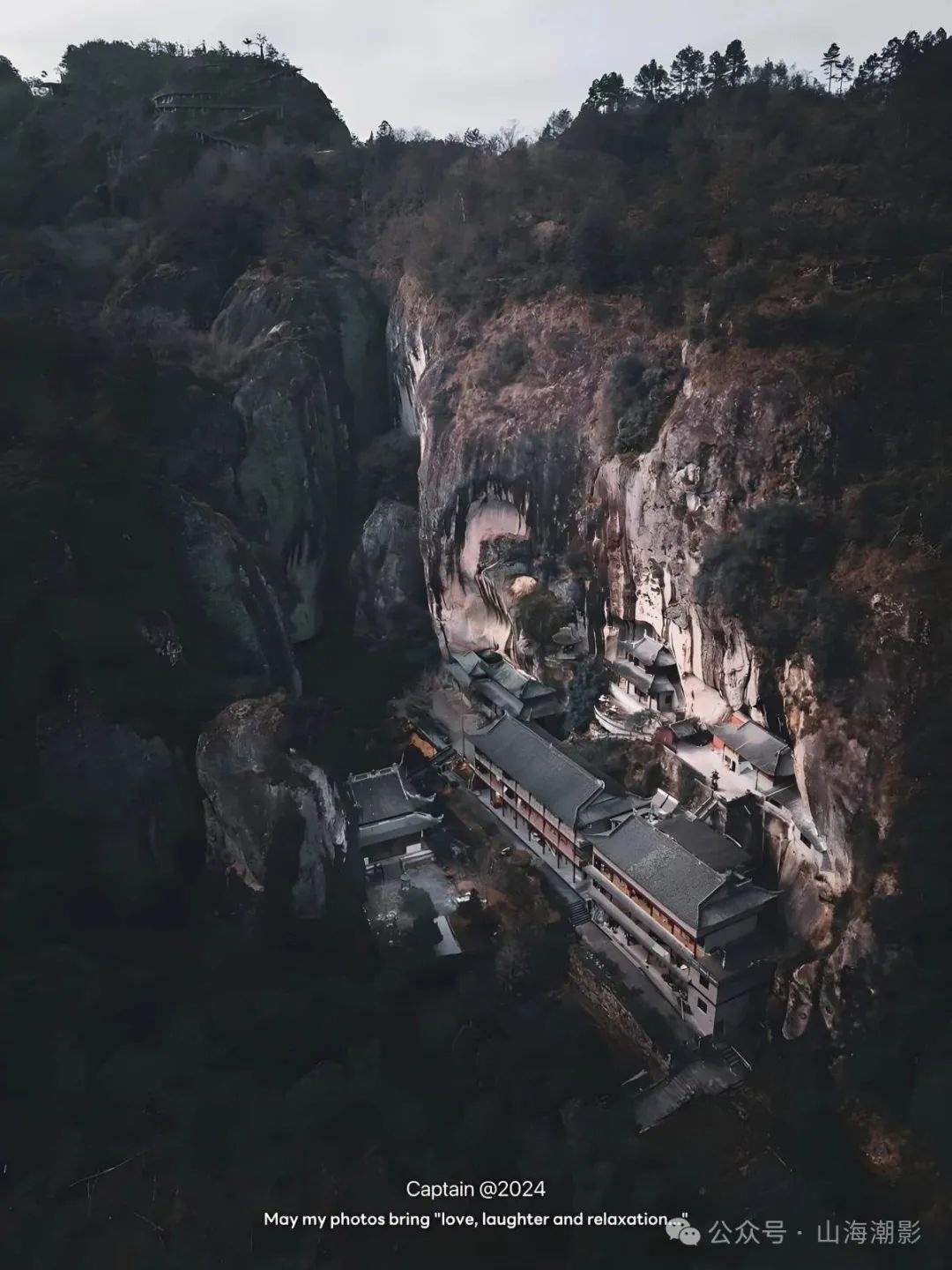 崖壁藏禅境・光影绘奇观 ——拍在台州力荐明岩寺影视取景地(图3)