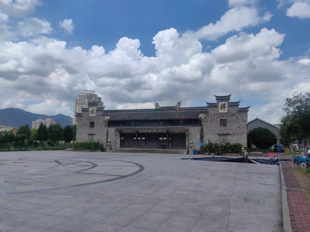 临海大洋庄头文化广场：水乡里的“天然影视诗笺”(图2)