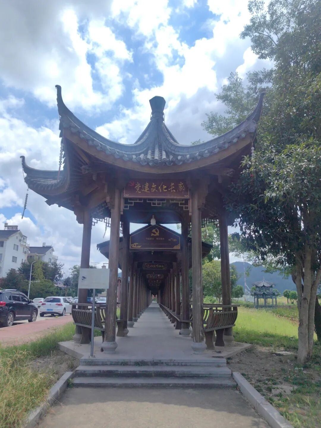 临海大洋庄头文化广场：水乡里的“天然影视诗笺”(图5)