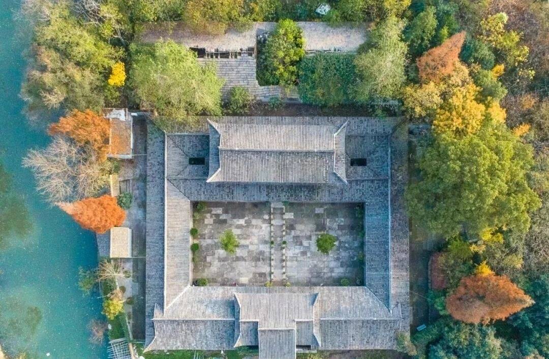 温岭泽国镇同月湖书院：檐角墨香间的“人文光影片场”(图2)