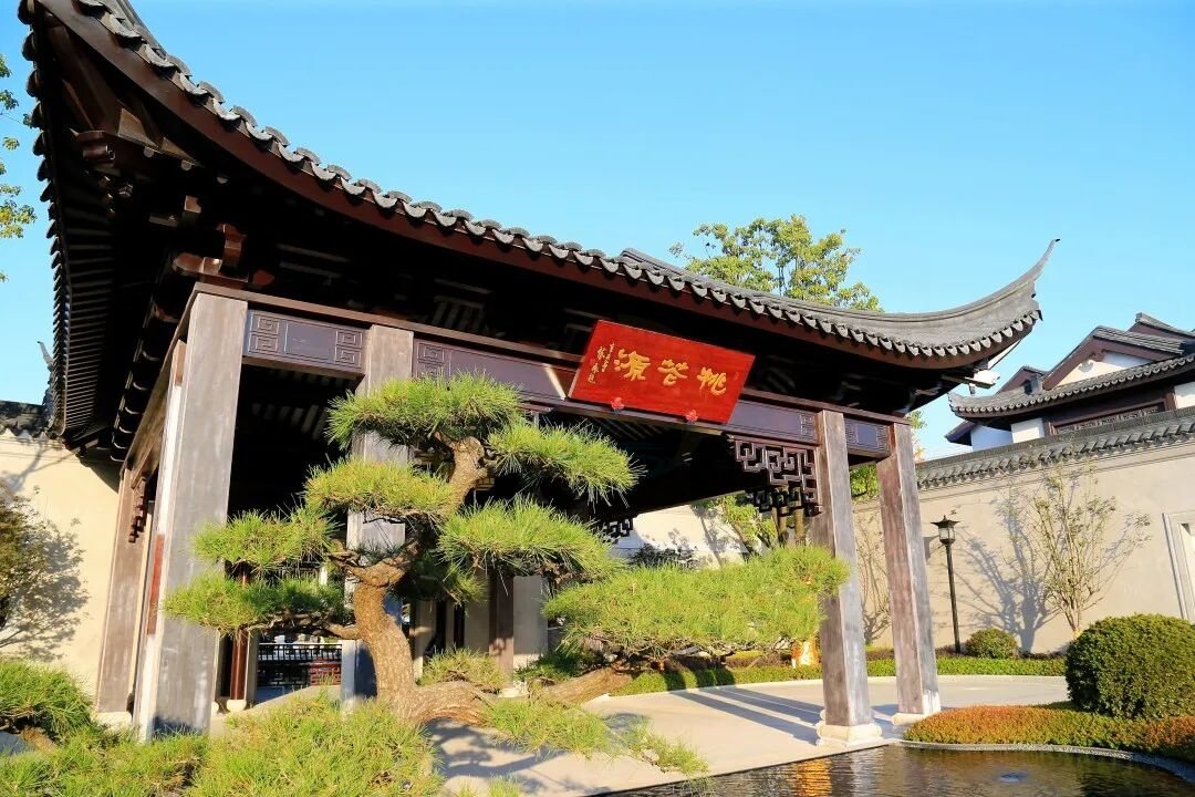 温岭城北桃花源：飞檐回廊间的“中式美学片场”