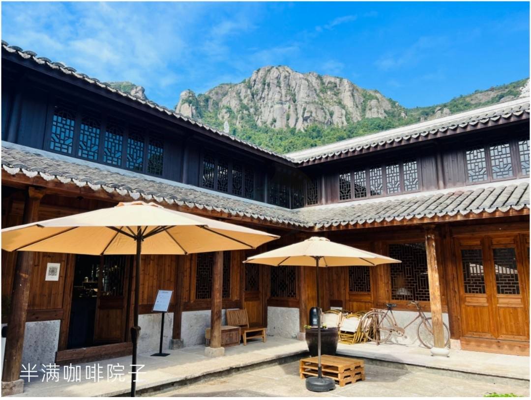 温岭温峤尘境·峨嵋汤泉民宿：民宿集群×山水肌理，