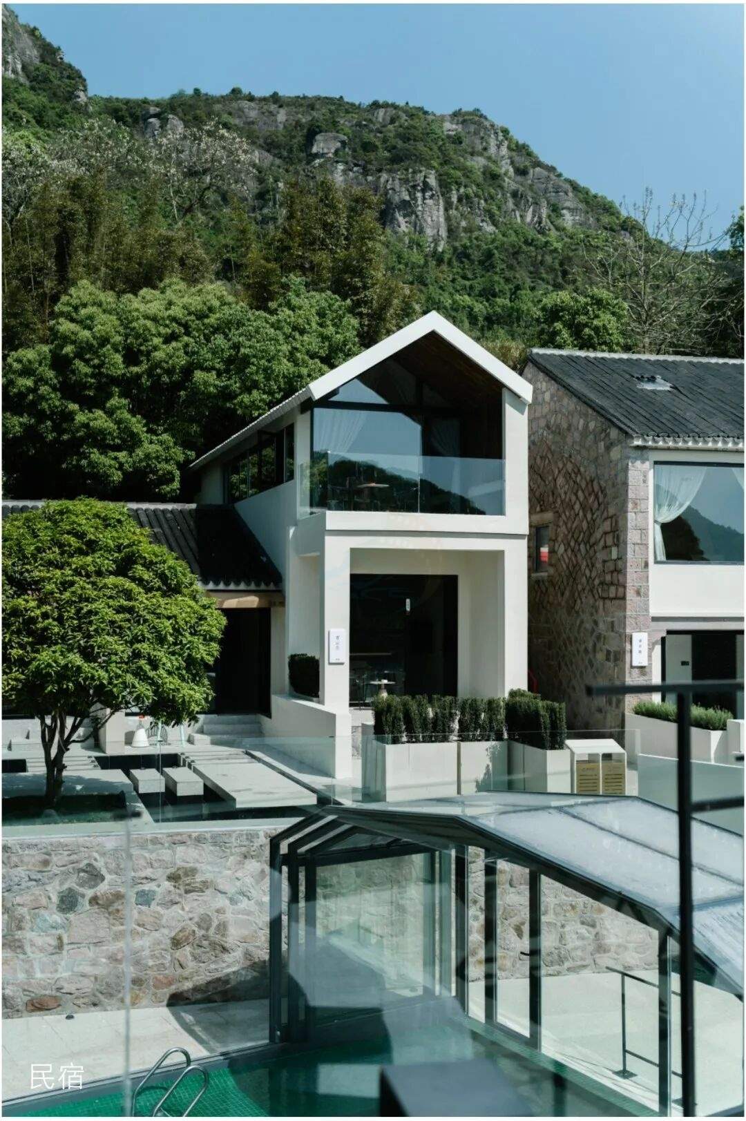 温岭温峤尘境·峨嵋汤泉民宿：民宿集群×山水肌理，解锁田园治愈系影视外景新范式(图7)