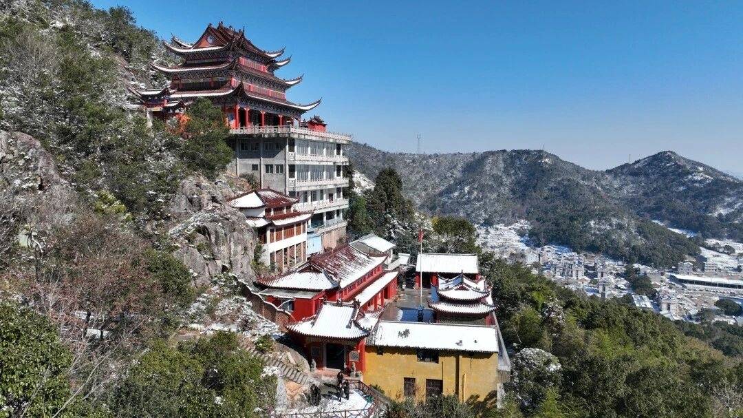 温岭温峤楼旗尖：地质峰峦×云海光影×古驿遗踪，织就山水叙事新图景(图3)