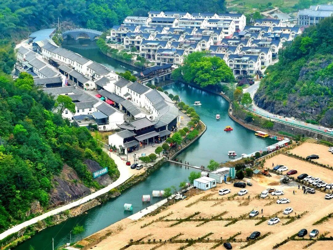 三门岩下潘村：“绿肺振兴”里的乡村片场(图1)