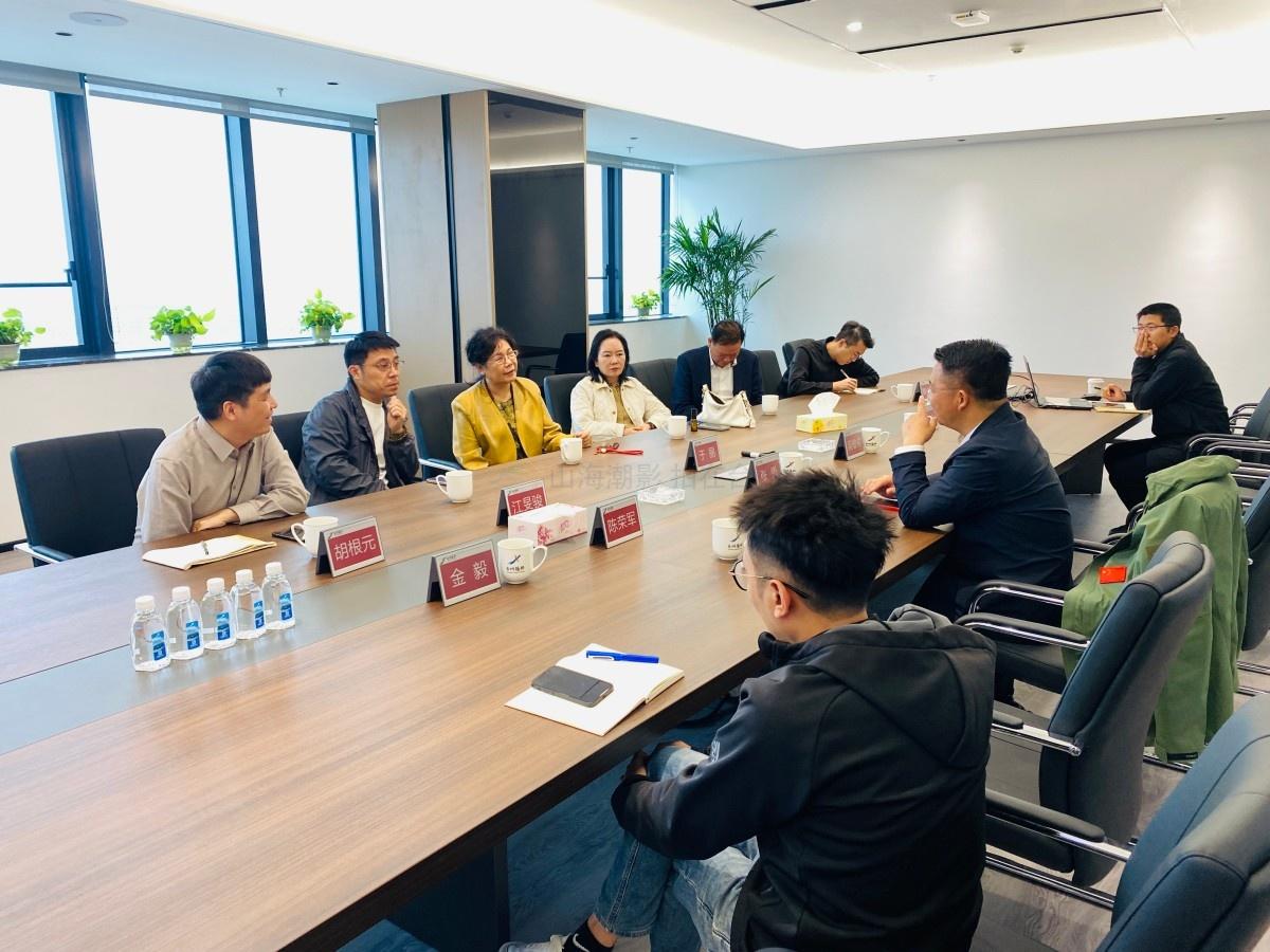 北影教授于丽带队考察台州湾新区，点赞影视外景基地发展潜力
