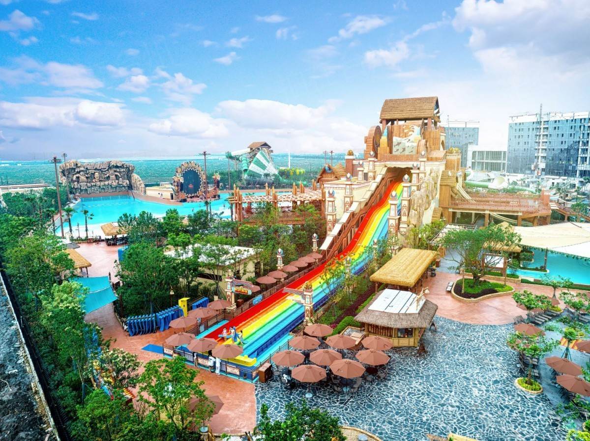 台州湾新区方特水上乐园：夏日欢乐的影视新主场，热带风情+水上游乐，解锁微短剧/网剧多元场景(图35)