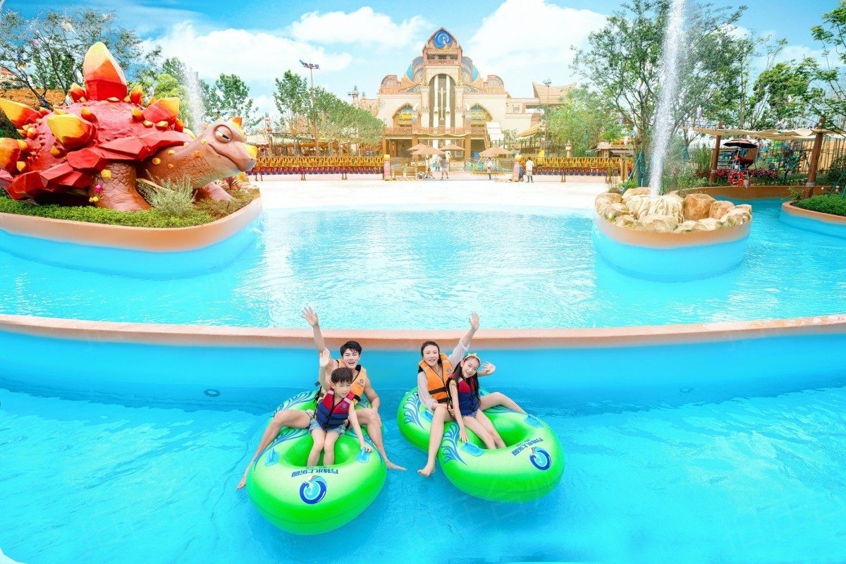 台州湾新区方特水上乐园：夏日欢乐的影视新主场，热带风情+水上游乐，解锁微短剧/网剧多元场景(图21)