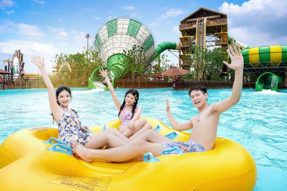 台州湾新区方特水上乐园：夏日欢乐的影视新主场，热带风情+水上游乐，解锁微短剧/网剧多元场景(图13)