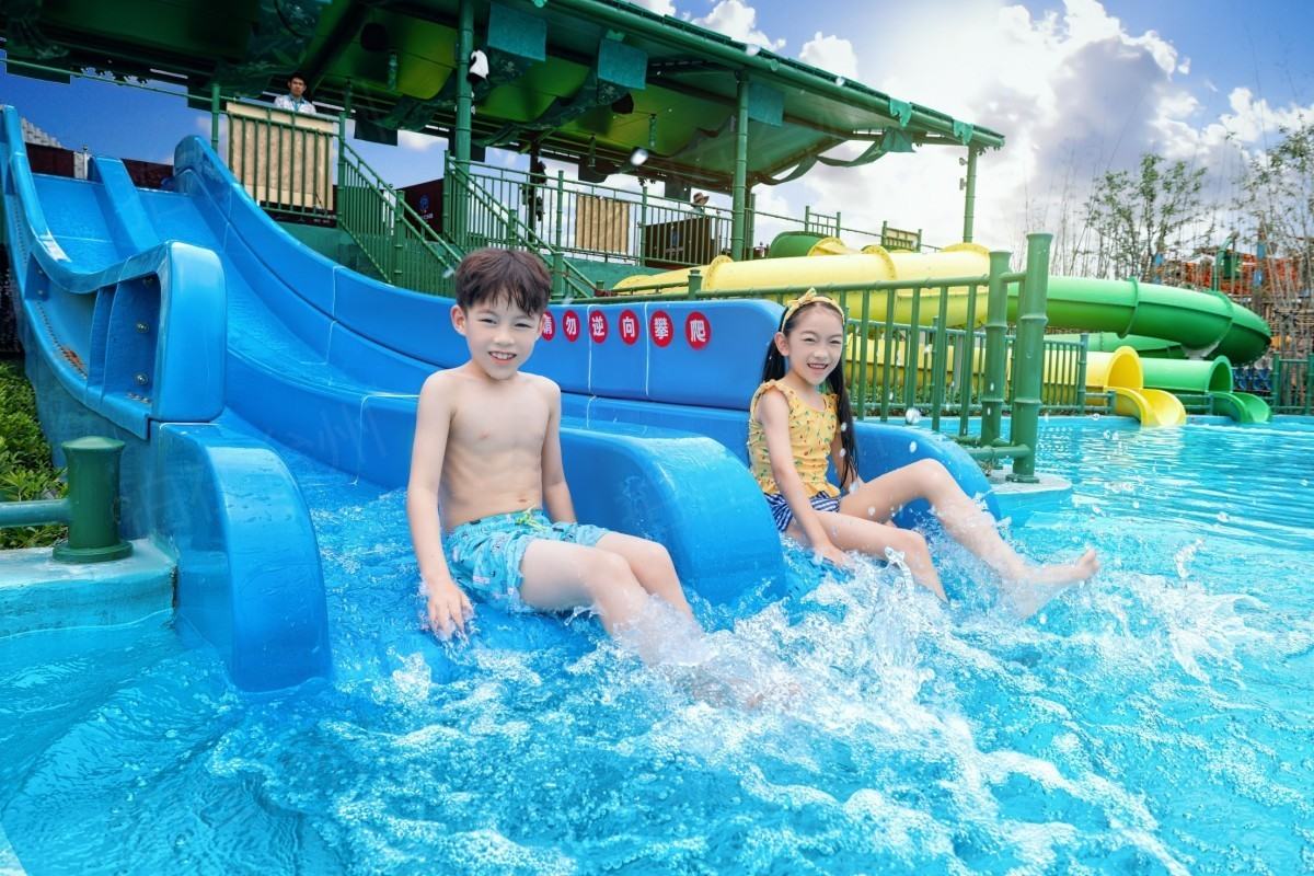 台州湾新区方特水上乐园：夏日欢乐的影视新主场，热带风情+水上游乐，解锁微短剧/网剧多元场景(图9)