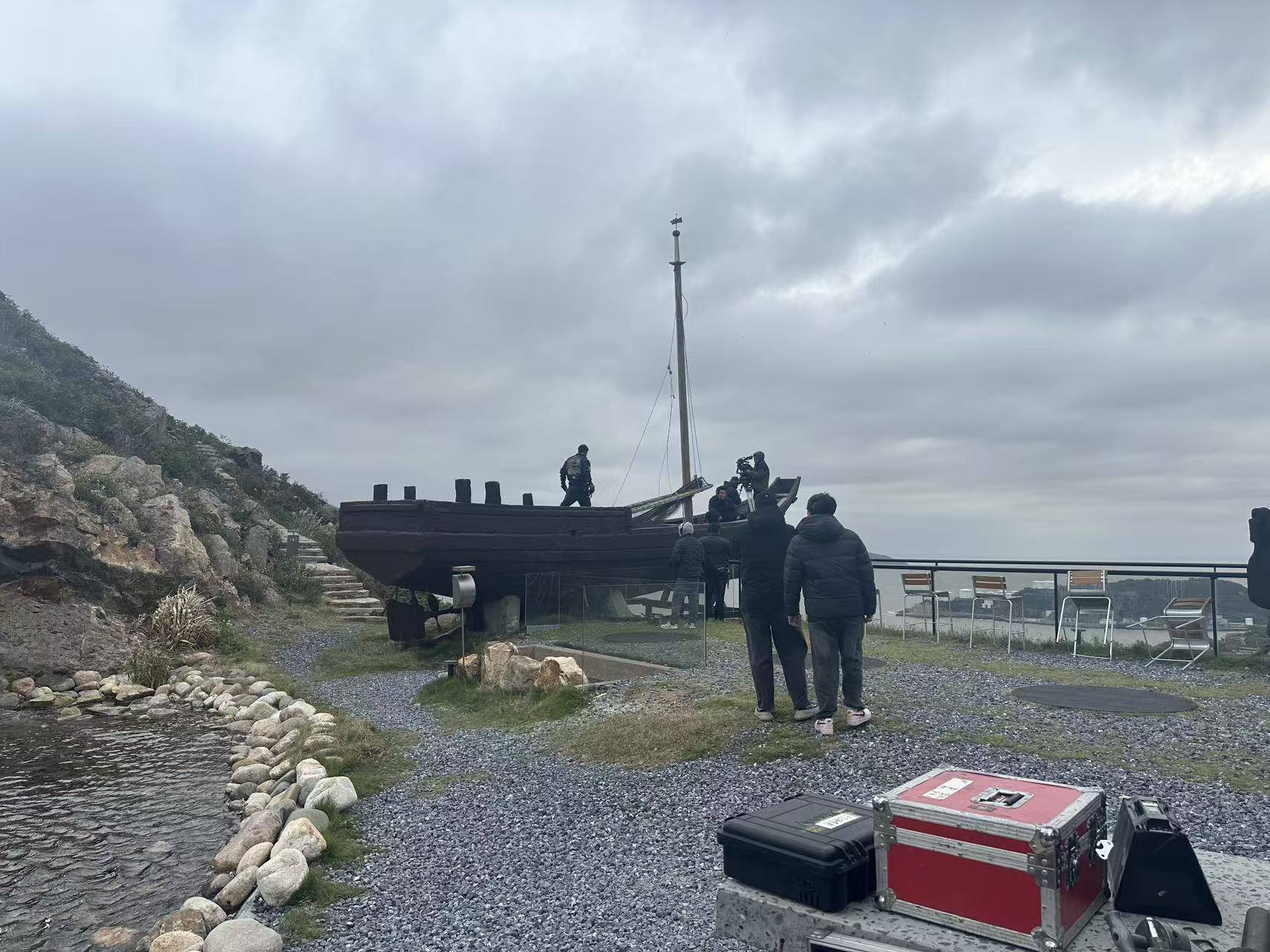 耀客新剧《交换人生》温岭石塘开机！曾舜晞张康乐携热血故事登陆台州(图3)