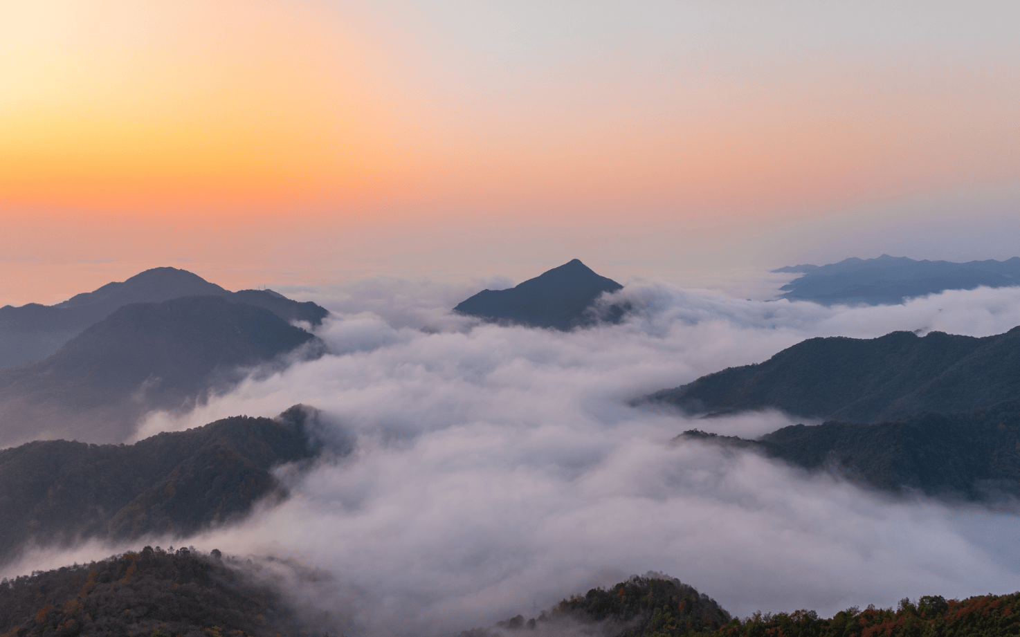 临海市汇溪镇龙隐云海(图2)