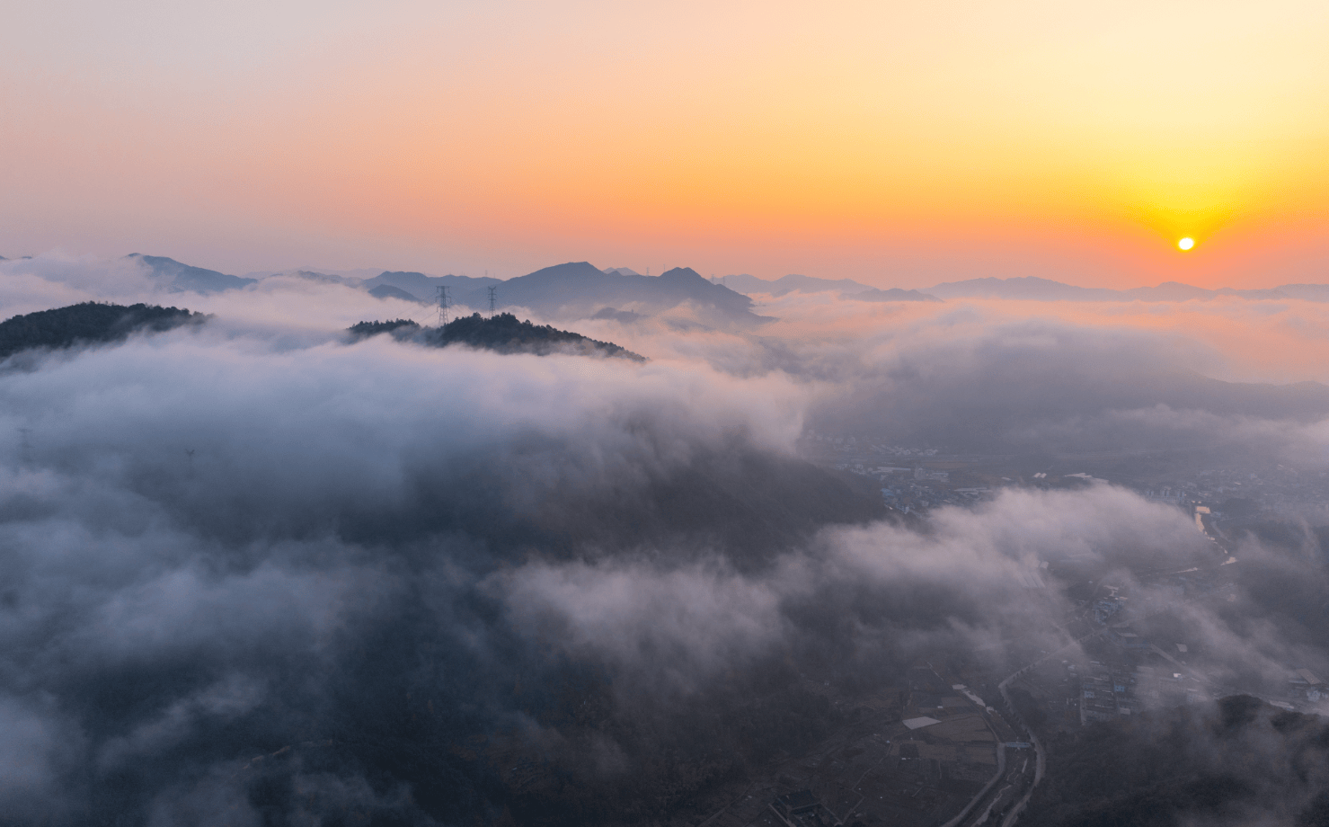 临海市汇溪镇龙隐云海(图5)