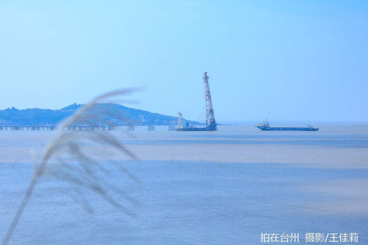 路桥金清滩涂赶海地，海洋人文影视取景(图11)