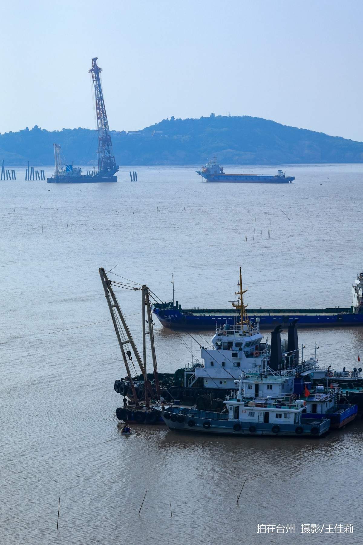 路桥金清滩涂赶海地，海洋人文影视取景(图5)