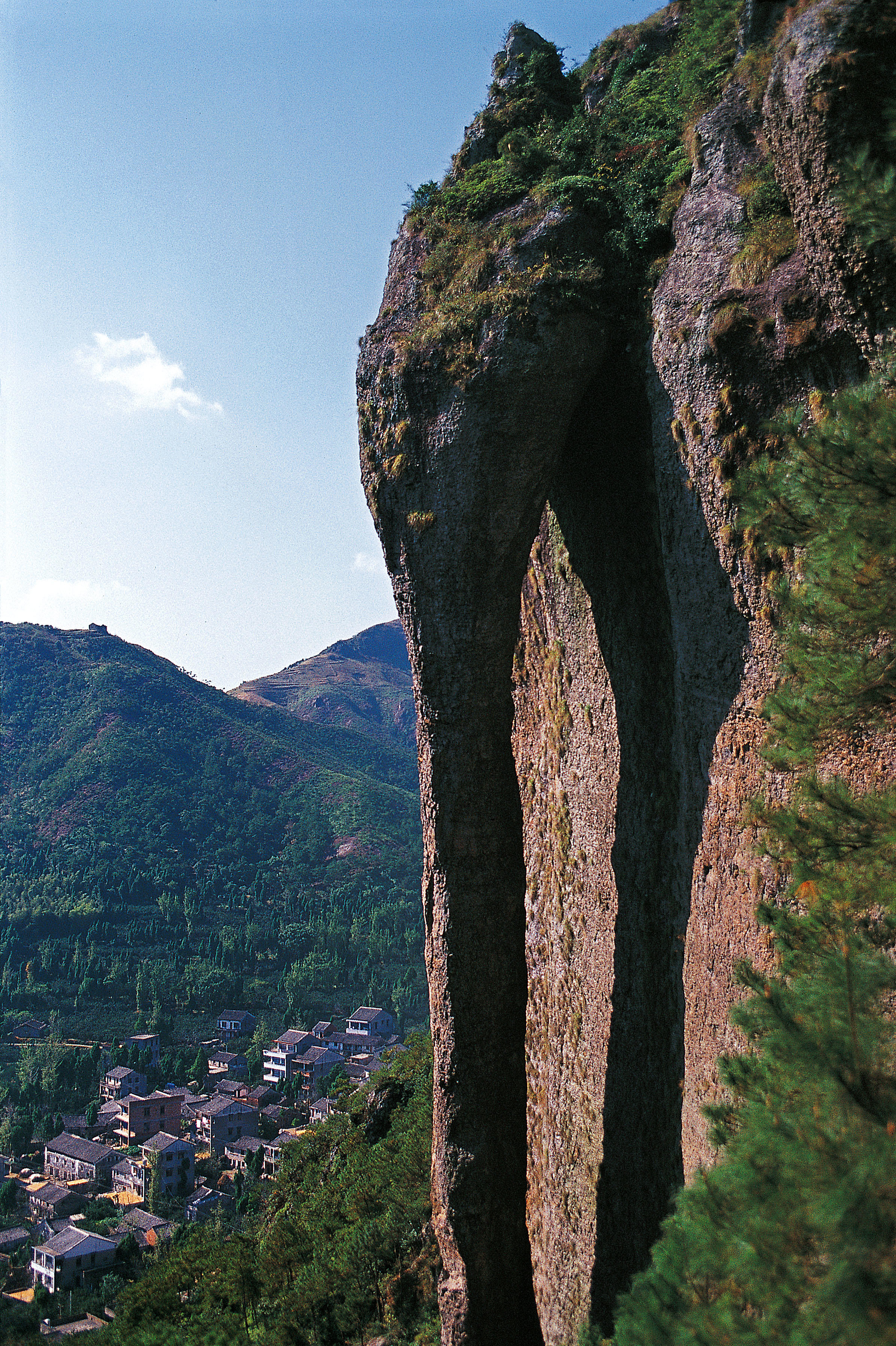 临海桃渚石柱灵峰（农田、低山、村庄、日出日落、情绪）(图16)