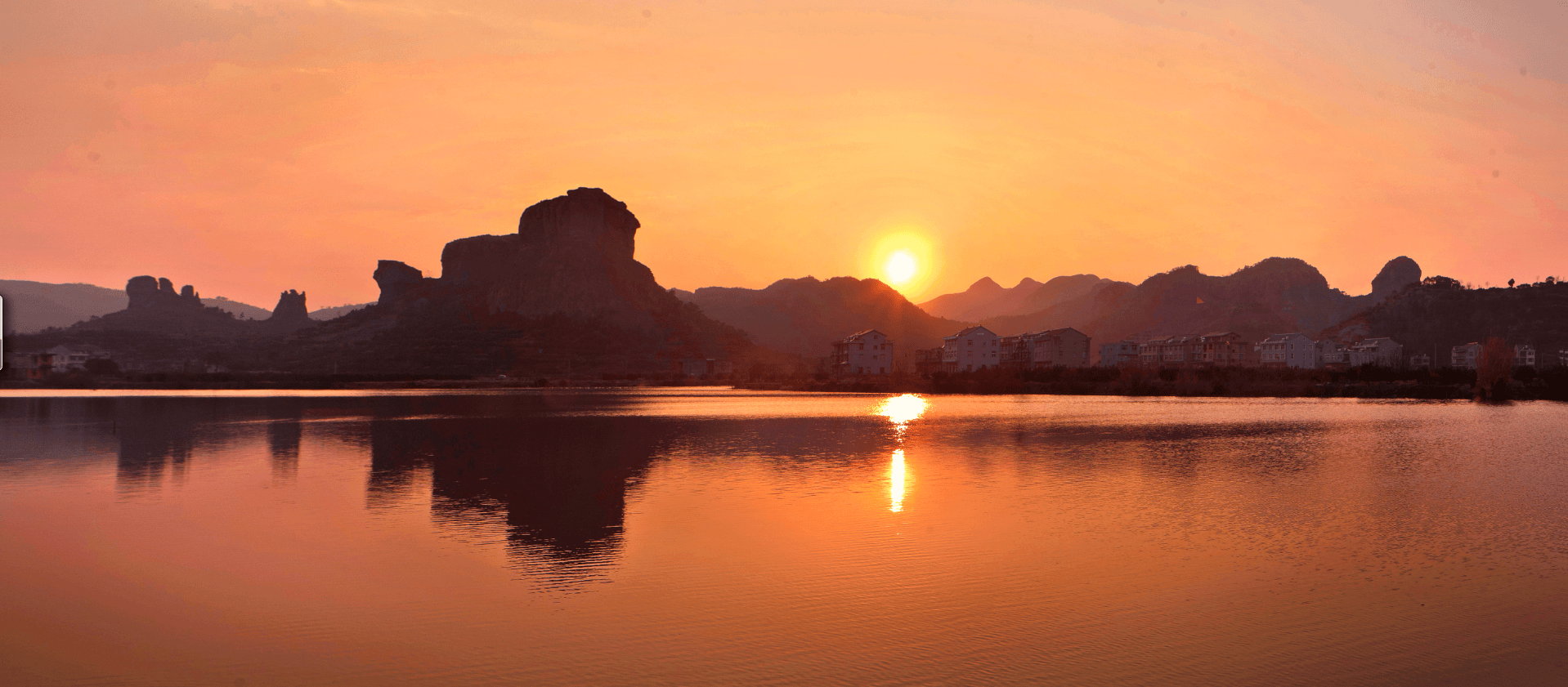 临海桃渚石柱灵峰（农田、低山、村庄、日出日落、情绪）(图20)