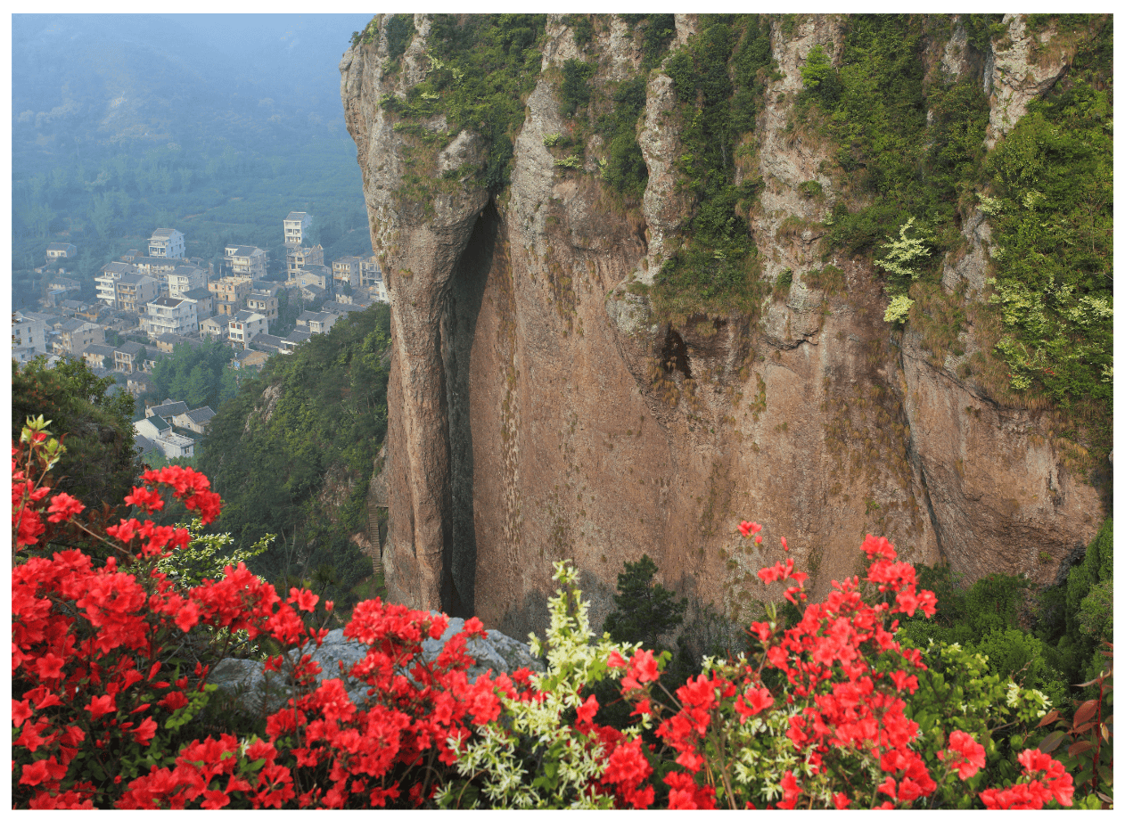 临海桃渚石柱灵峰（农田、低山、村庄、日出日落、情绪）(图27)