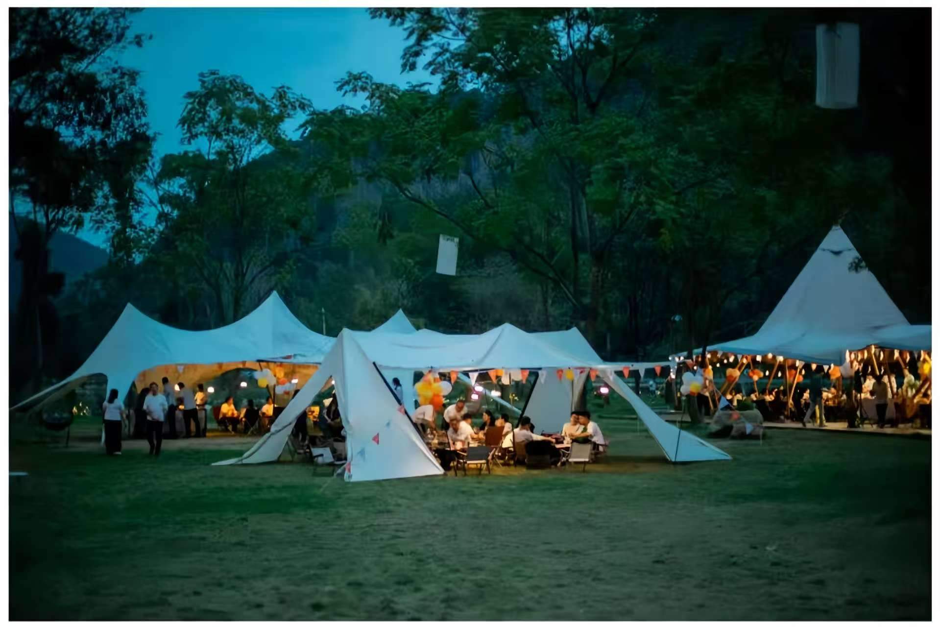 临海市汛桥镇光明村溪谷营地 旅游景区休闲