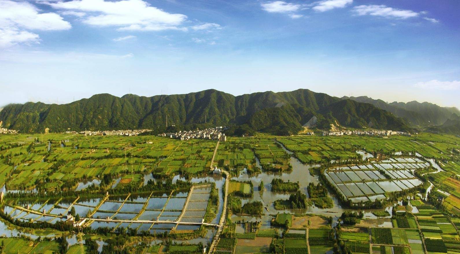 黄岩区鉴洋湖城市湿地公园(图1)