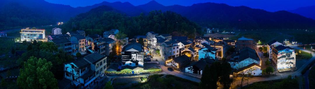 黄岩区宁溪镇白鹭湾版画村(图2)