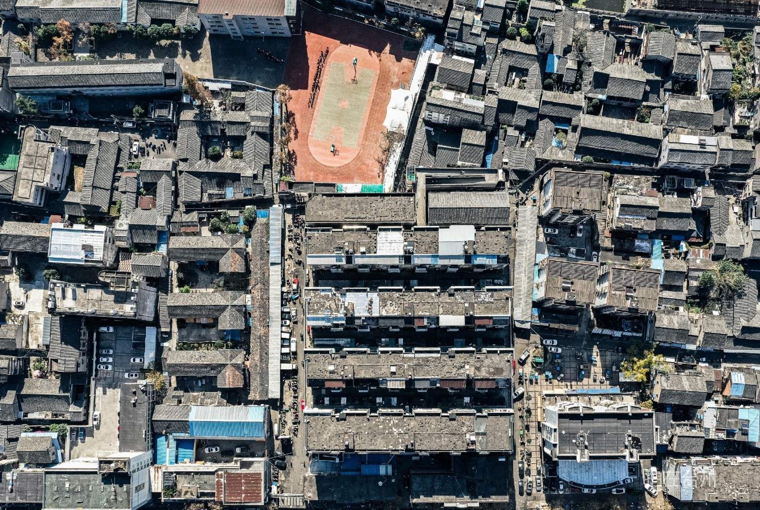 黄岩老城区三十六街七十二巷年代街巷民居