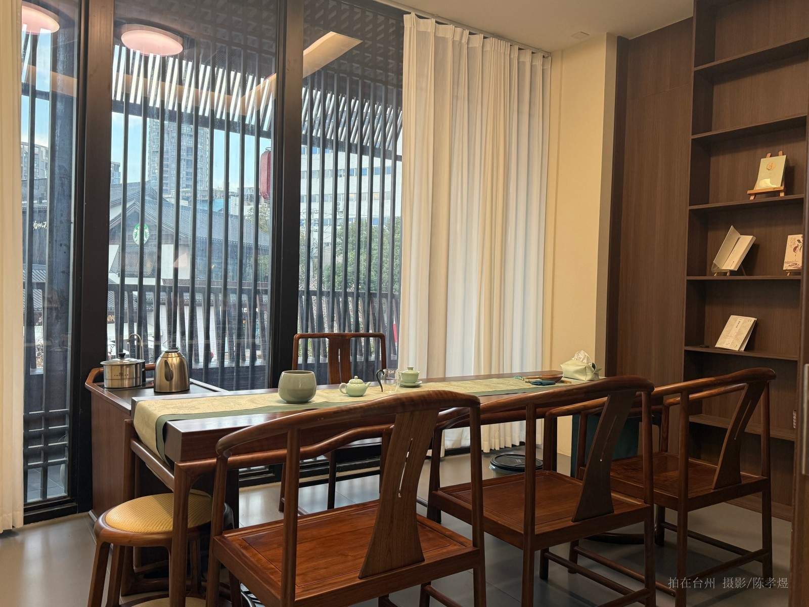 赭溪老街·天台清茶馆 | 和合文化主题影视取景地(图5) 天台赭溪老街天台清茶馆 (图5)