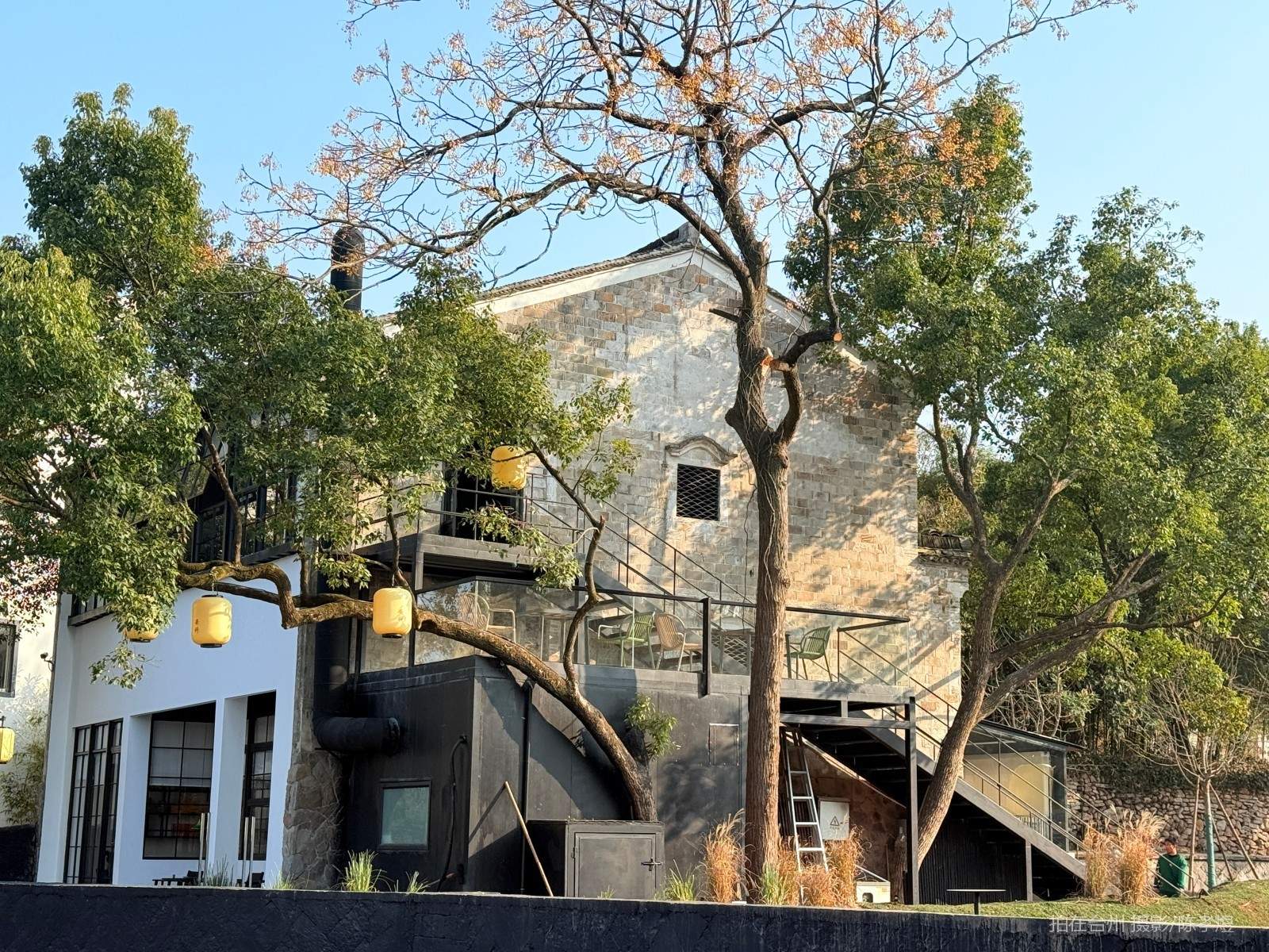 天台安科村山野食窼咖啡厅