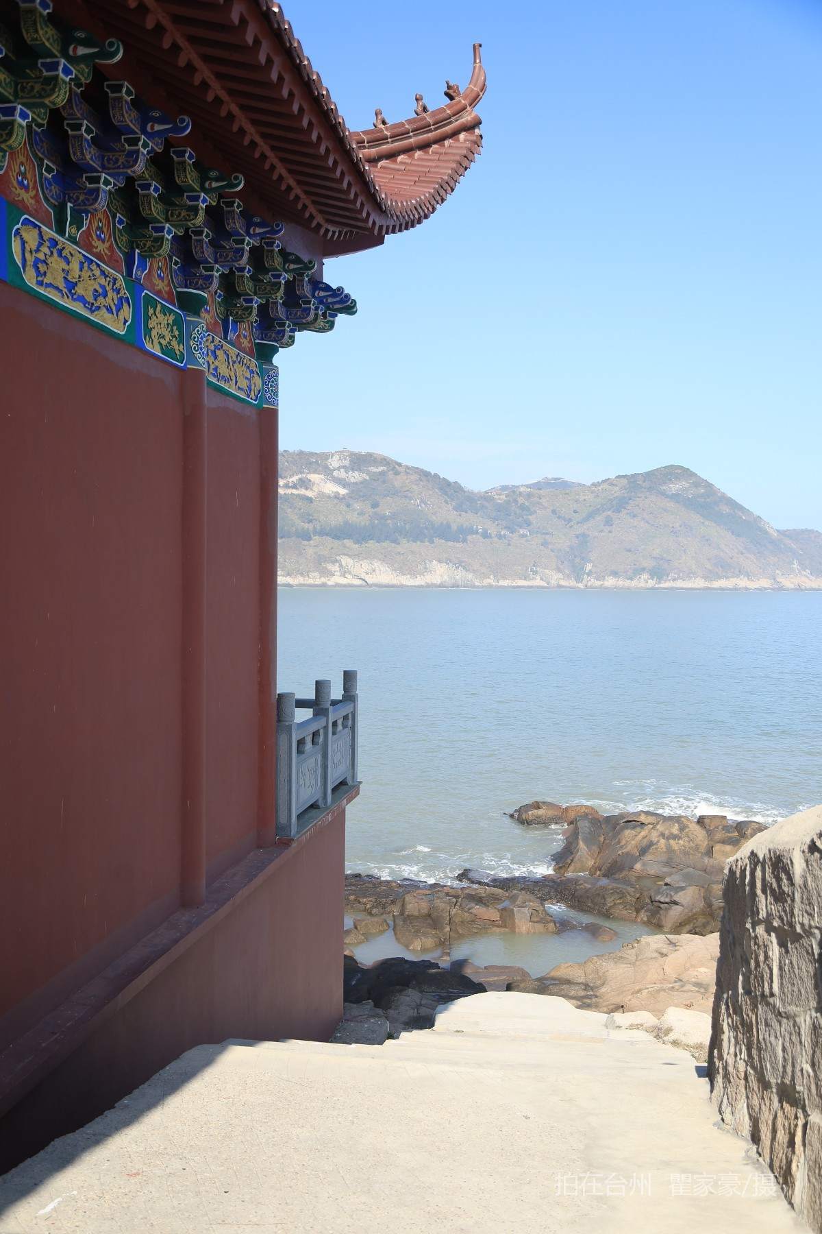 温岭石塘镇钓浜高岩妈祖庙鱼师庙(图9)