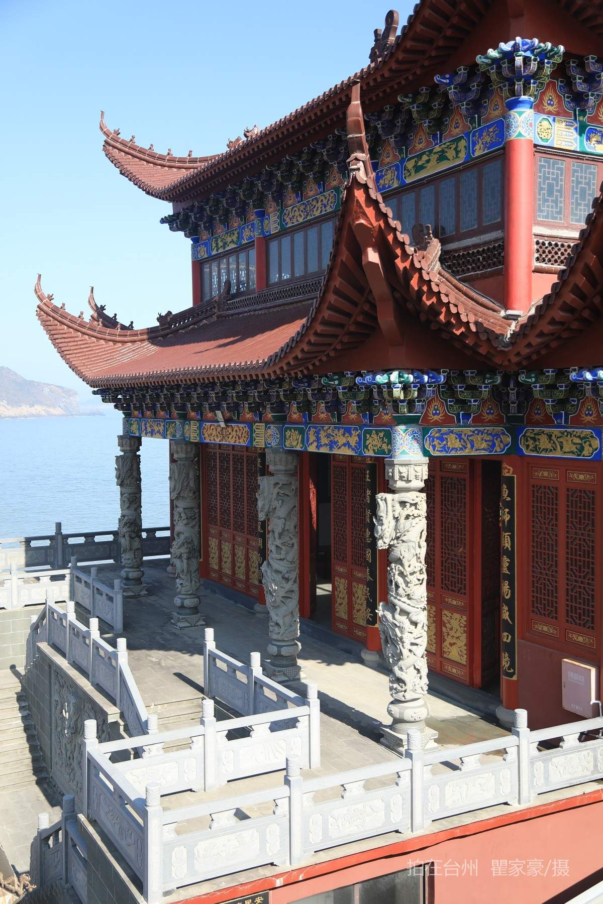 温岭石塘镇钓浜高岩妈祖庙鱼师庙(图3)