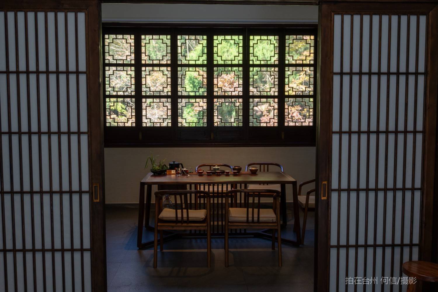 黄岩东城街道九峰茶苑茶室(图10)