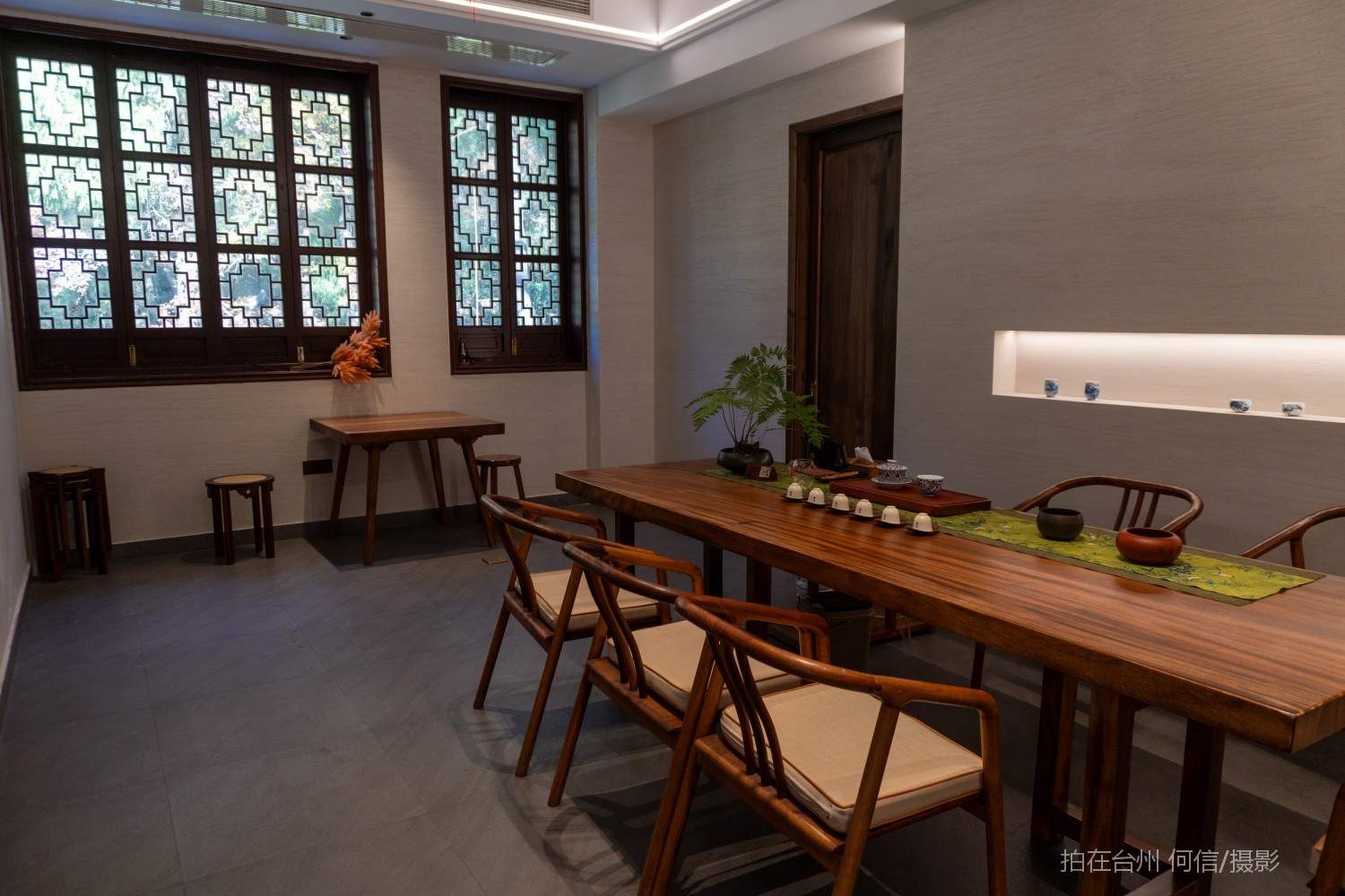 黄岩东城街道九峰茶苑茶室(图6)
