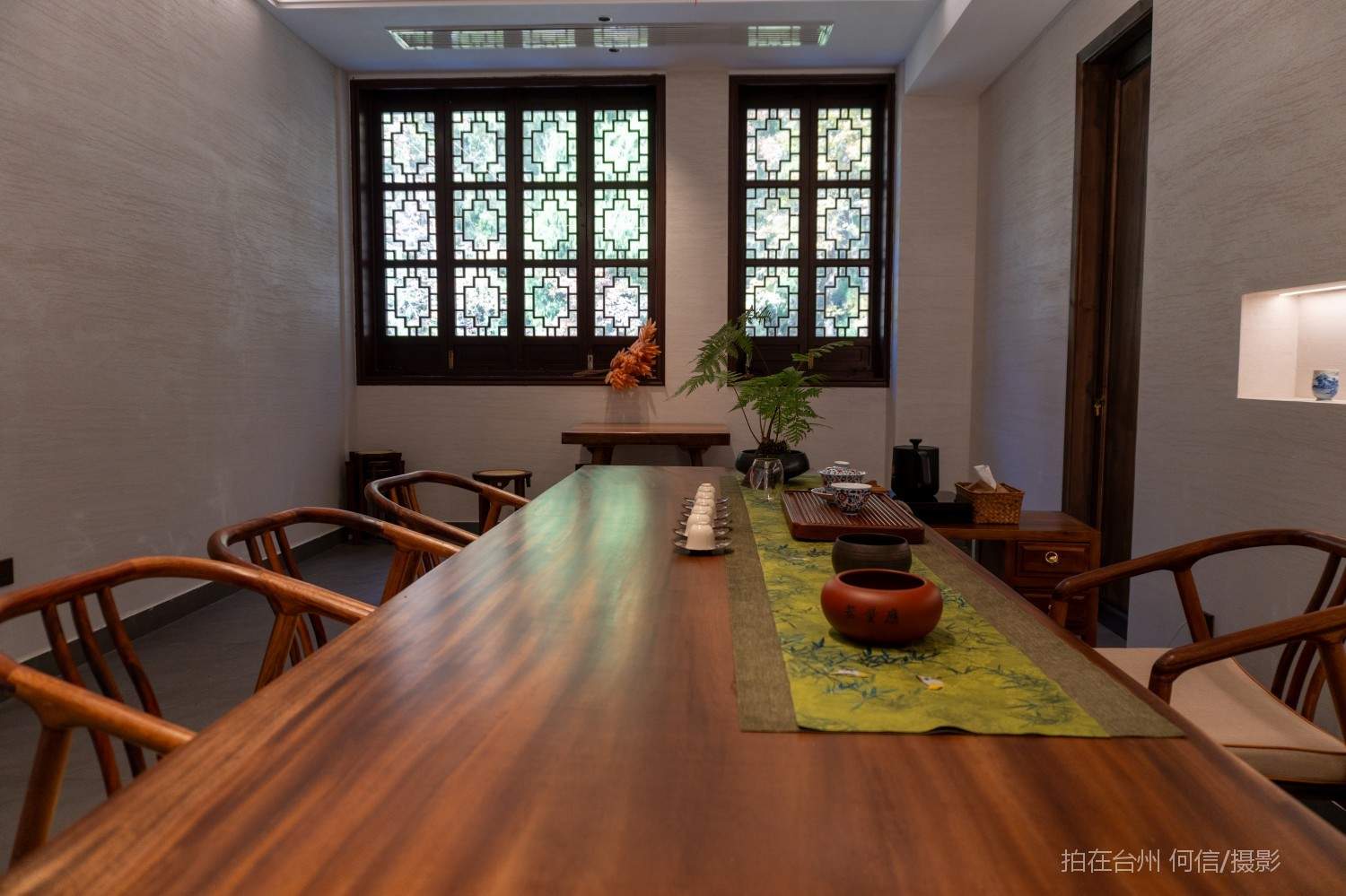 黄岩东城街道九峰茶苑茶室(图4)