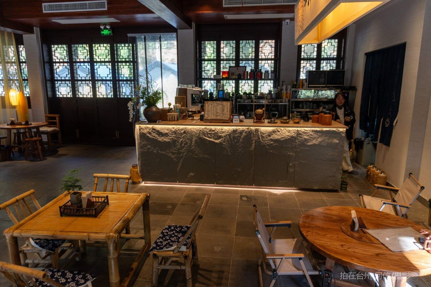 黄岩东城街道九峰茶苑茶室