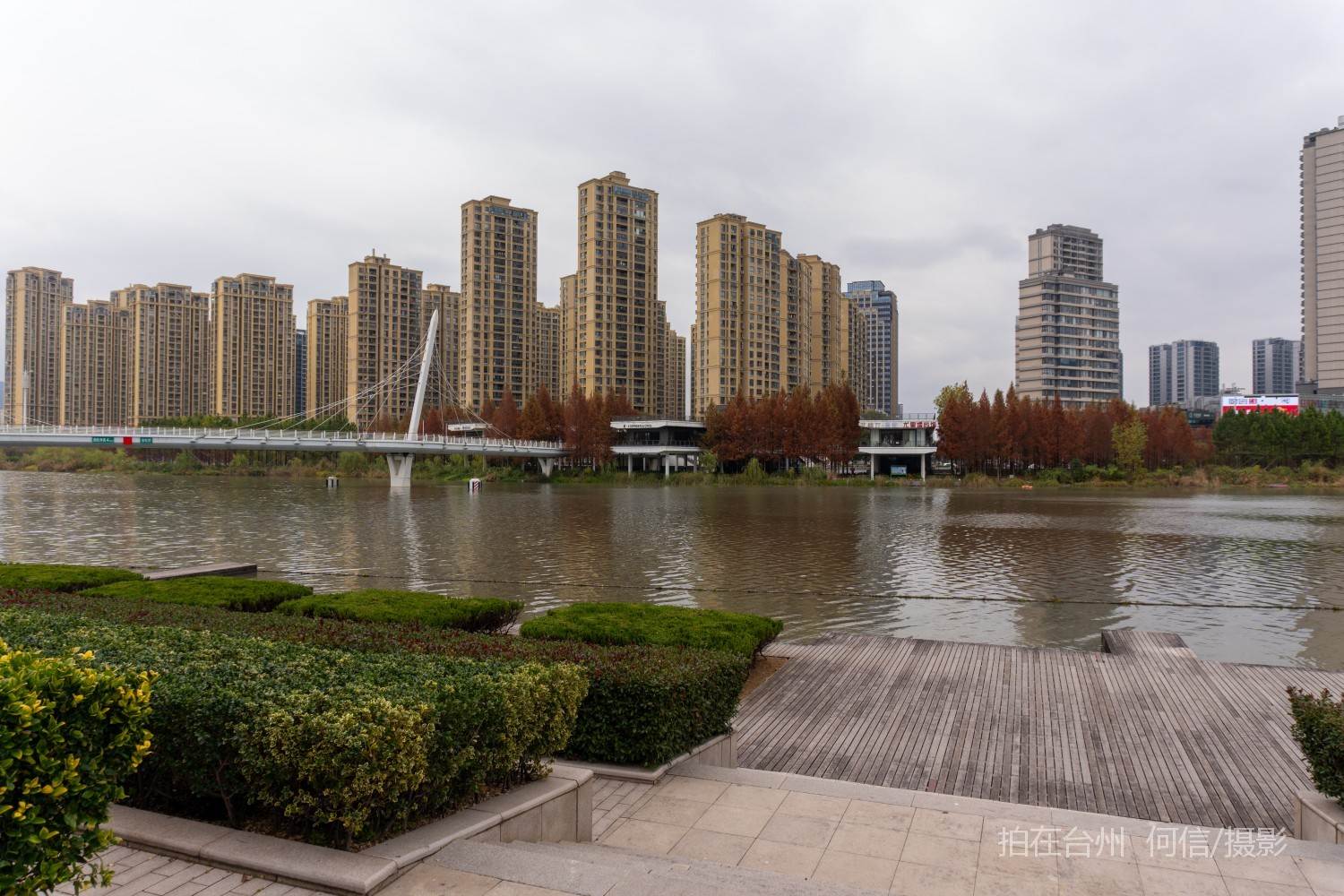 黄岩西城街道永宁公园永宁江河道沿岸大型公园(图39)