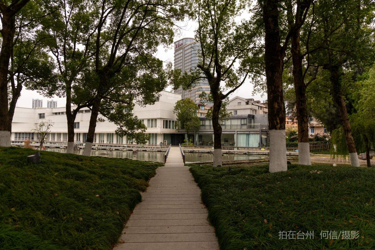 黄岩西城街道永宁公园永宁江河道沿岸大型公园(图37)