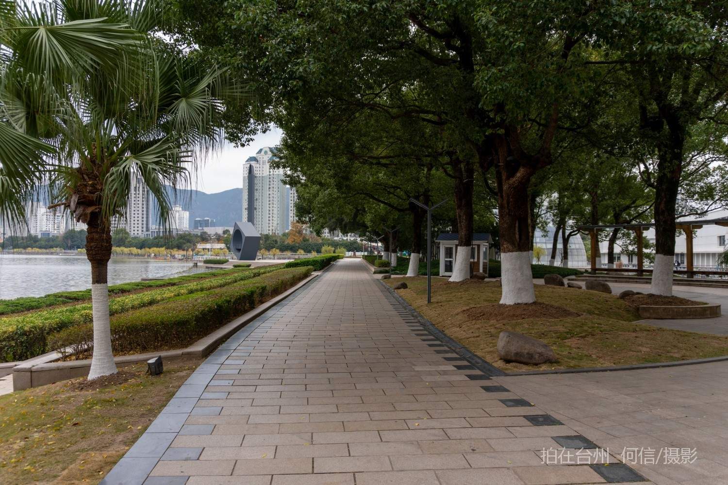 黄岩西城街道永宁公园永宁江河道沿岸大型公园(图33)