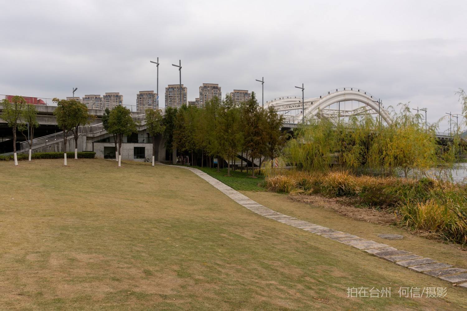 黄岩西城街道永宁公园永宁江河道沿岸大型公园(图10)