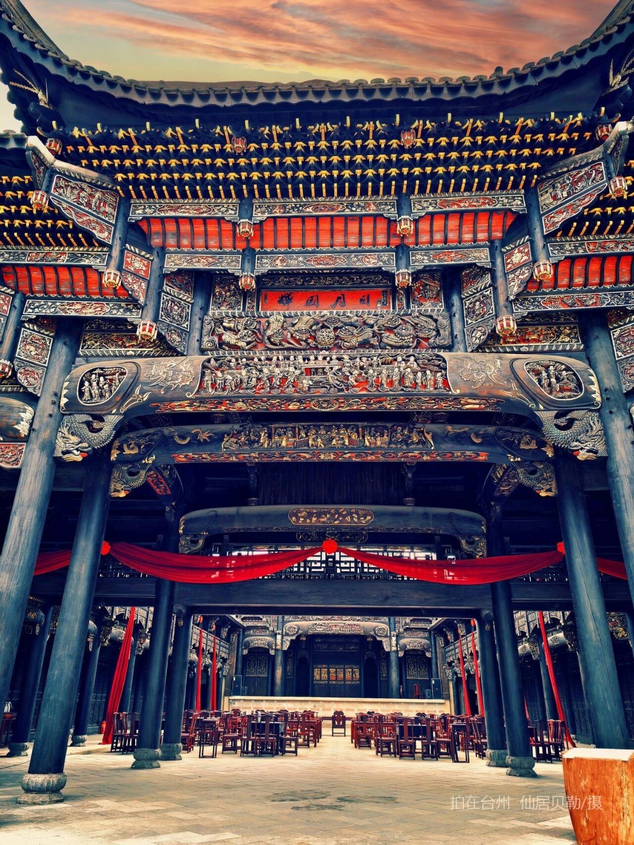 仙居县白塔镇楠园古建园林景区(图4)