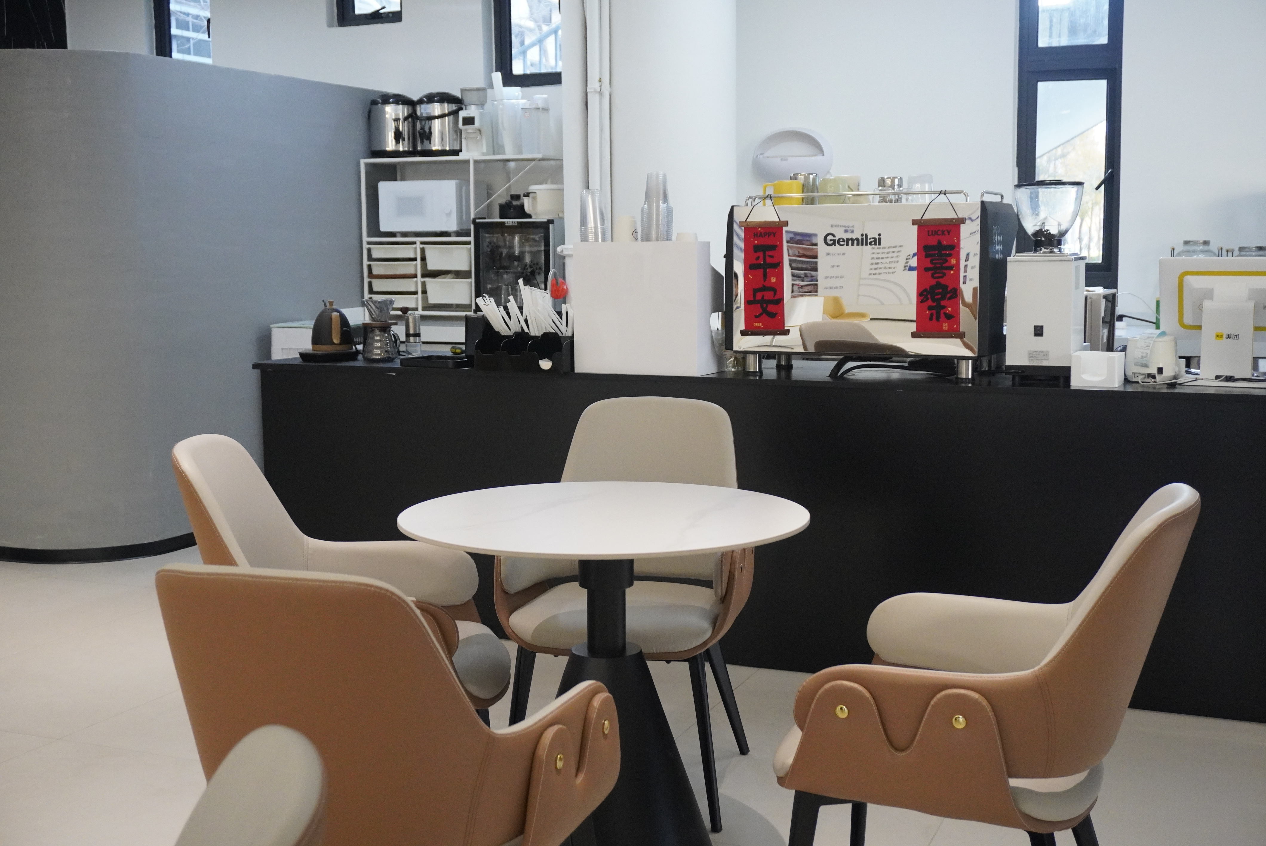 台州湾三甲街道 开投 梦想服务中心 咖啡茶饮休息室(图20)