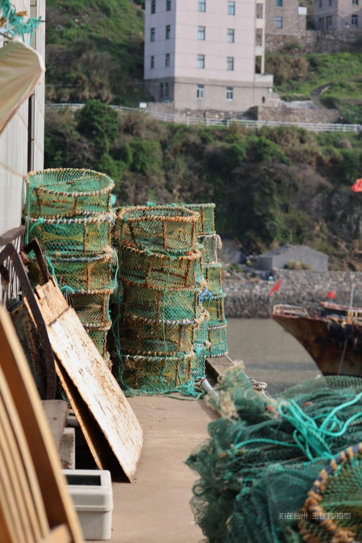 温岭市石塘镇隔海村 隔海山岛 码头渔村(图9)
