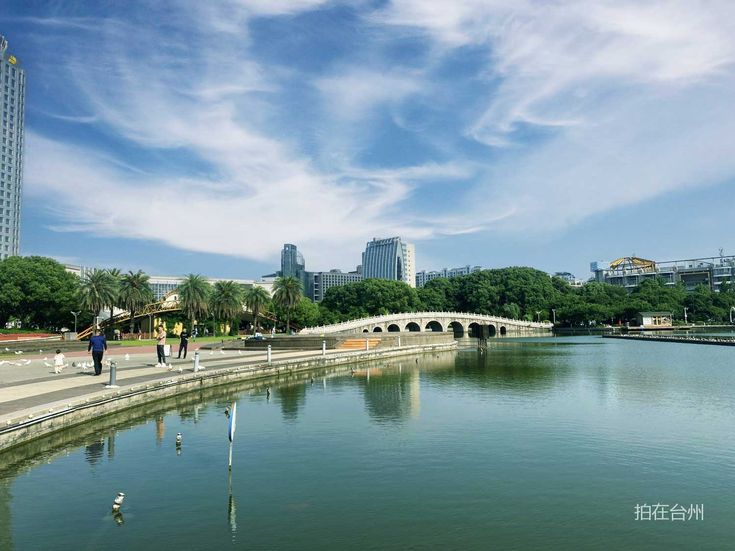 台州市市民广场——都市自然影视拍摄基地 