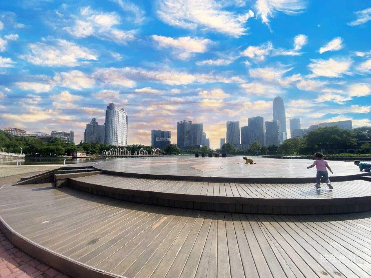 台州市市民广场——都市自然影视拍摄基地 治愈(图2)