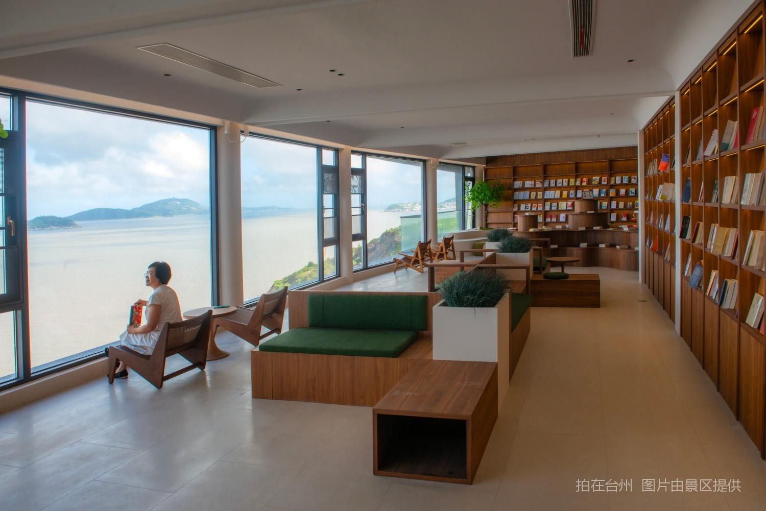 玉环上栈头景区悬崖书吧·咖啡——海景文化空间影视拍摄推荐(图12)
